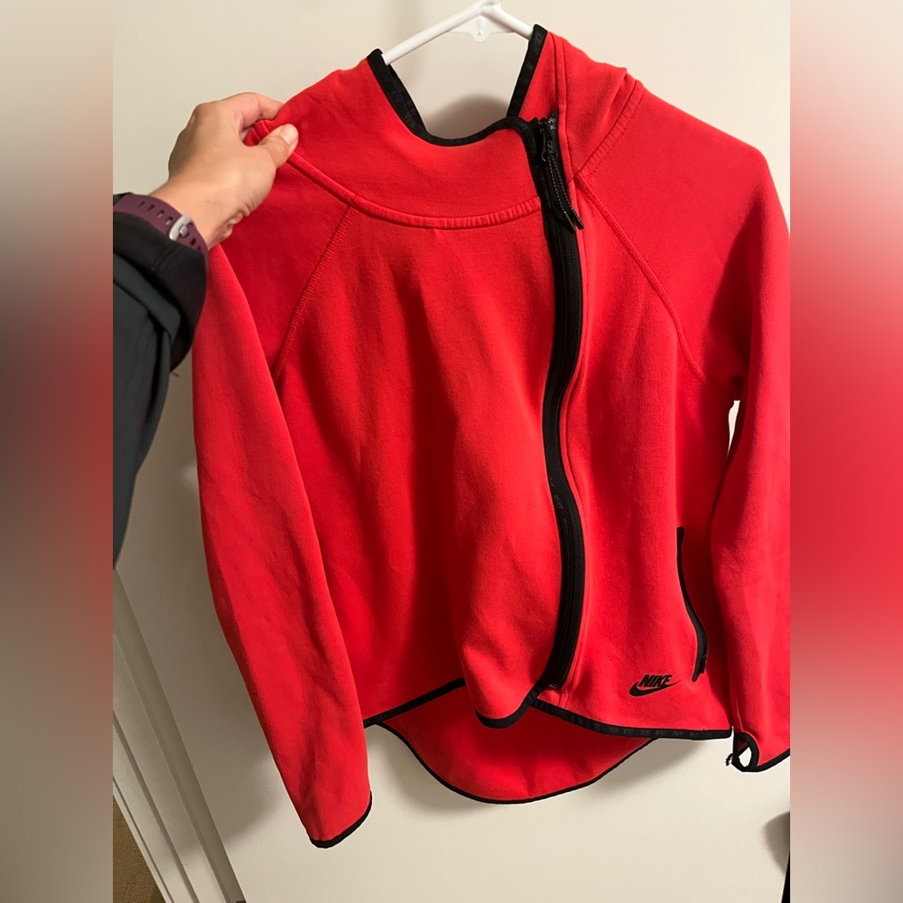 Nike coral zip up
